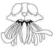 coloriage pokemon tentacruel obverse